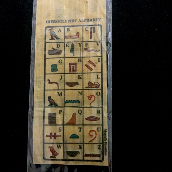 King Tut Egyptian Papyrus bookmarks - Picture 4 of 4